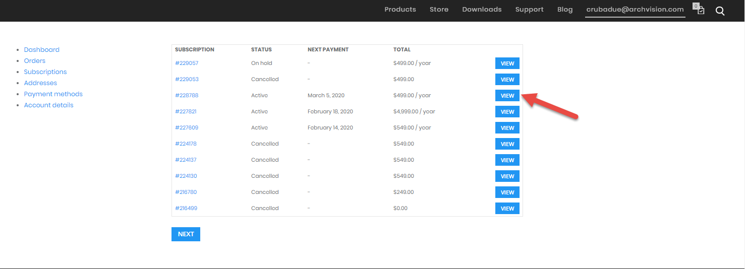 archvision dashboard activation code